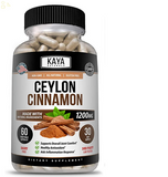 True Organic Ceylon Cinnamon Capsules 1200Mg Highest Potency Blood Sugar Support