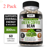 (2 Pack) Green Coffee Bean 60Ct - Weight Management, Antioxidant, Blood Pressure