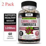 (2 Pack) Caralluma 60Ct.- 1200Mg High Potency, Weight Loss, Appetite Control