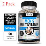 (2 Pack) Multi Vitamin for Men Capsules Mens Prostate Multivitamin Multimineral