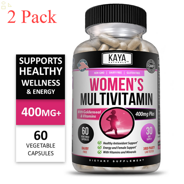 (2 Pack) Womens Multivitamin Multimineral, Increase Energy Matabolizm, Vibrance