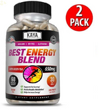 (2 Pack) Best Energy Blend, Energy Support, Boost Metabolism, Weight Loss, Diet