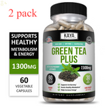 (2 Pack) Green Tea Fat Burner 1200Mg Natural Weight Loss, Increase Metabolism