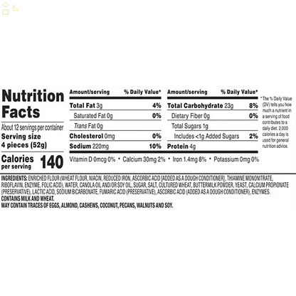 Member'S Mark Tandoori Style Naan Bites, 222 Oz.