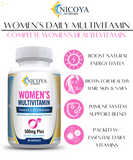 Women's Complete Multivitamin Boost Energy, Metabolism & Immune | Biotin, Vitamin A, C & E, Including Zinc & Vitamin B-1, B-2, B-6, B-12, Echinacea