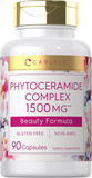 Phytoceramide Supplement 1500Mg | 90 Capsules | with Organic Sweet Potato | Beauty Formula Complex | Non-Gmo and Gluten Free