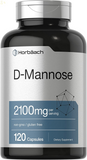D Mannose Capsules for Urinary Tract Health | 2100 Mg | Highest Potency | 120 Count | Non-Gmo & Gluten Free
