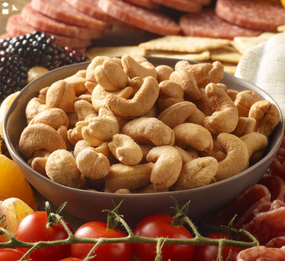 Roasted & Salted Cashew, Delicious – Crunchy Whole Cashews with Sea Salt