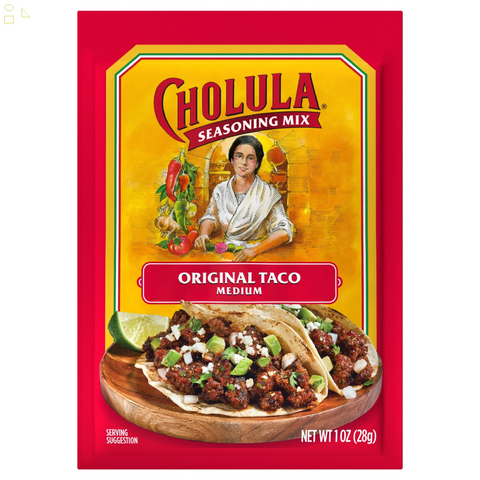 Cholula Original Taco - Medium Recipe Mix, 1 Oz Envelope