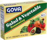 Goya Salad & Vegetable Seasoning, 40g Packaging May Vary