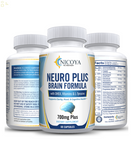 Neuro Brain & Focus 60Ct, Healthy Memory, Clarity, Brain Fog, Fatigue and Mood