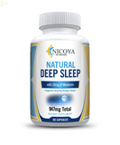 Natural Deep Sleep Supplement, Natural Sleep Aid Supplement W/ Melatonin - 2 Pk