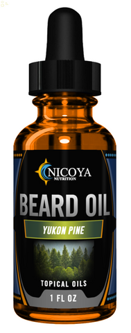 Beard Growth Oil - Fast Growing Beard Mustache Facial Hair Oil for Men, Yukon