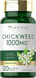 Chickweed Capsules | 1,000Mg | 120 Count | Non-Gmo, Gluten Free Extract | Herbal Supplement