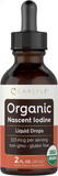 Organic Nascent Iodine Liquid Drops | 2 Fl Oz | Vegan Supplement | Non-Gmo, Gluten Free | by