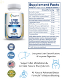 Natural Liver Support, Cleanse, Detox Formula 22 Herbs Including Milk Thistle