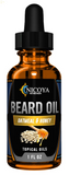 Beard Growth Oil -Beard Growth, Reduce Itch, Split Ends & Frizz -Oatmeal & Honey