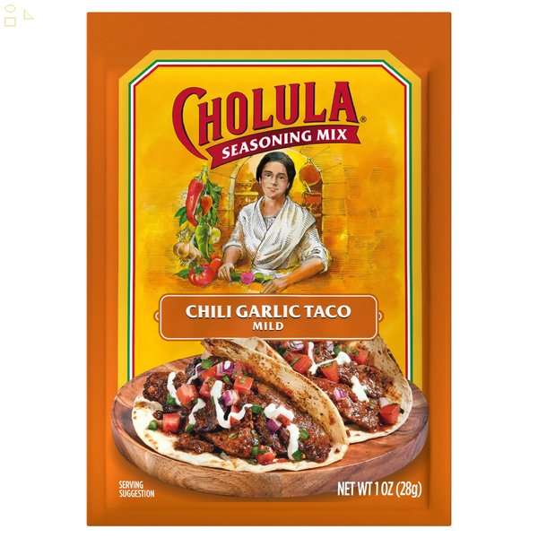 CHOLULA CHILI GAR TACO SEAS MIX 28 g packaging my vary