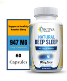 Natural Deep Sleep Supplement, Natural Calming Sleep Aid Supplement W/ Melatonin