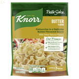 Pack of 2 Knorr Butter Fettuccine Pasta Sides, Cooks in 7 Minutes, No Artificial Flavors, No Preservatives, No Added MSG 4.5 Oz