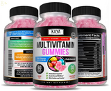 Multi Vitamin Gummy, 60 Count, Biotin, Vitamin A, C & E, Zinc & Vitamin B-12