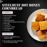Four Sixes Steeldust Hot Honey Mix, Texas Style with a Hint of Jalapeno, 1.25 Oz Packet