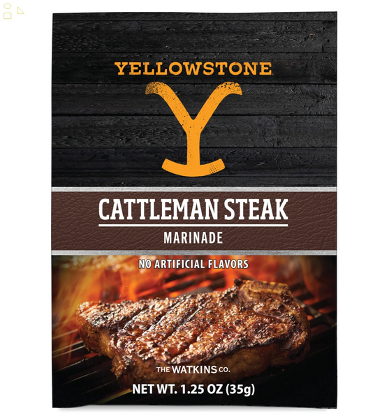 Yellowstone Cattleman Steak Marinade 1.25 Oz