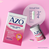 AZO Dual Protection Urinary and Vaginal Support*, Prebiotic and Probiotic Blend, 30 Count