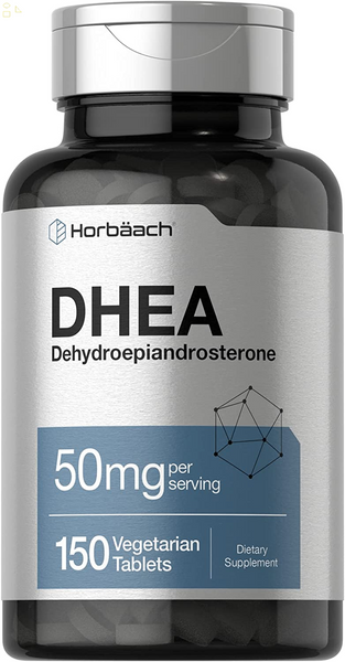 DHEA 50Mg 150 Tablets | Non-Gmo, Gluten Free Supplement