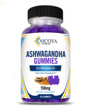 Ashwaganda Gummies for Anxiety, Energy, Mood, Sleep & Stress Relief - 2 PK