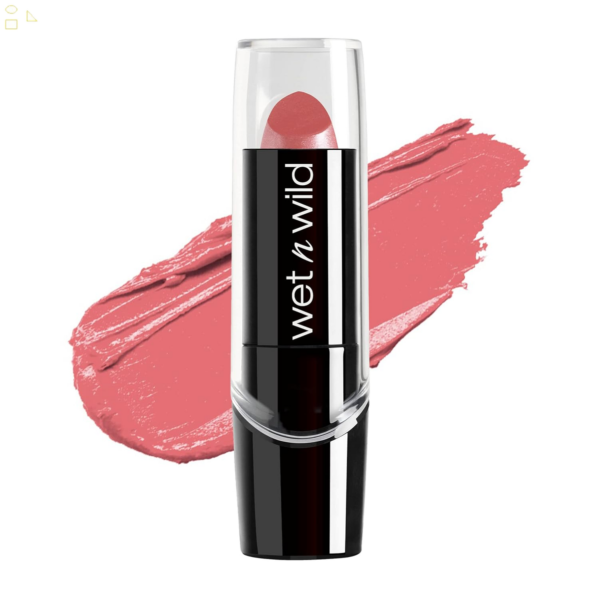 Wet N Wild Silk Finish Lipstick, Hydrating Rich Buildable Lip Color, Formulated with Vitamins AE, & Macadamia for Ultimate Hydration, Cruelty-Free & Vegan - Dark Pink Frost