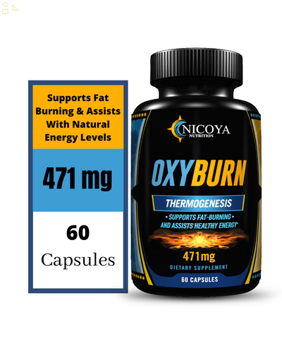 OXY BURN - Thermogenic Weight Loss & Fat Burner, Appetite Suppressant, Energy 