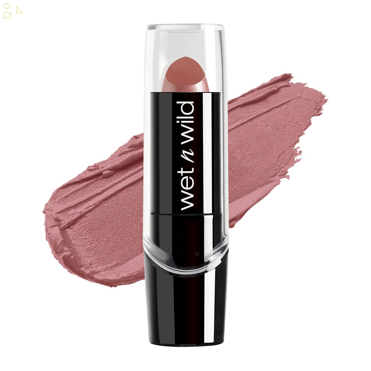 Wet N Wild Silk Finish Lipstick, Hydrating Rich Buildable Lip Color, Formulated with Vitamins AE, & Macadamia for Ultimate Hydration, Cruelty-Free & Vegan - Dark Pink Frost
