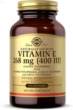 Solgar Vitamin E 268 MG (400 IU) Mixed (D-Alpha Tocopherol & Mixed Tocopherols - Supports Immune System & Skin Nutrition - Natural Antioxidant - Gluten & Dairy Free - 100 Count (Pack of 1)