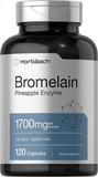Bromelain 1700 Mg | 120 Capsules | Supports Digestive Health | Pineapple Enzyme Supplement | Non-Gmo, Gluten Free 