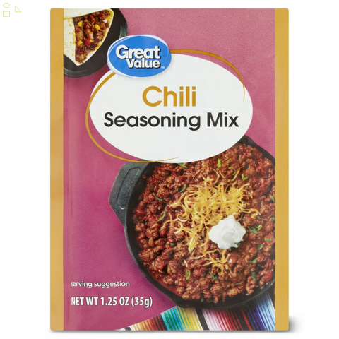 Chili Seasoning Mix, 1.25 Oz G&V.gv