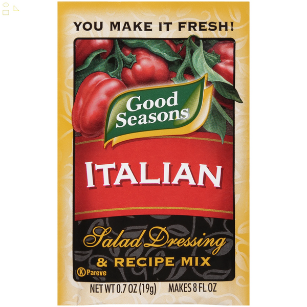 Good Seasons Italian Dressing & Recipe Seasoning Mix, 0.7 Oz Packet