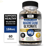 Magnesium Glycinate 183 MG Chelated RLS Improved Sleep, Stress & Anxiety Relief