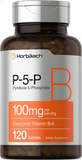 P5P Activated Vitamin B6 100Mg | 120 Tablets | Vegetarian Supplement, Non-Gmo, Gluten Free | Pyridoxal 5 Phosphate | Coenzyme B6 | by