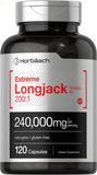 Longjack Tongkat Ali | 240,000 Mg (200:1 Potent Extract) | 120 Capsules | Extreme Male Performance Supplement | Super Concentrated Herbal Extract Formula | Non-Gmo and Gluten Free Pills | by