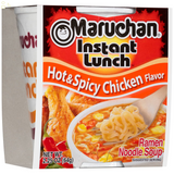 Maruchan Chicken Hot & Spicy Instant Lunch, 2.25 Oz, Pack of 4