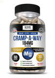 (2 Pack) Cramp-A-Way 60Ct Magnesium Glycinate, Sleep Aid, Joint & Bone Support