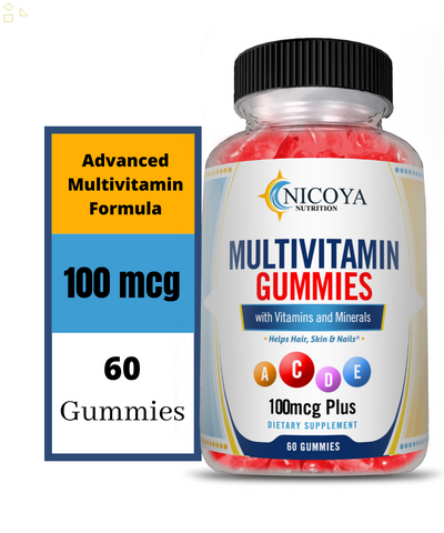 Family Multivitamin Gummy, Biotin, Vitamin A, C & E, Zinc & Vitamin B-12