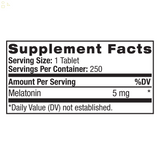 2 Pack Natrol Melatonin 5 Mg Fast Dissolve, 250 Tablets