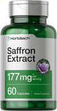Saffron Extract Capsules | 177 Mg 60 Count | Non-Gmo, Gluten Free Supplement | by
