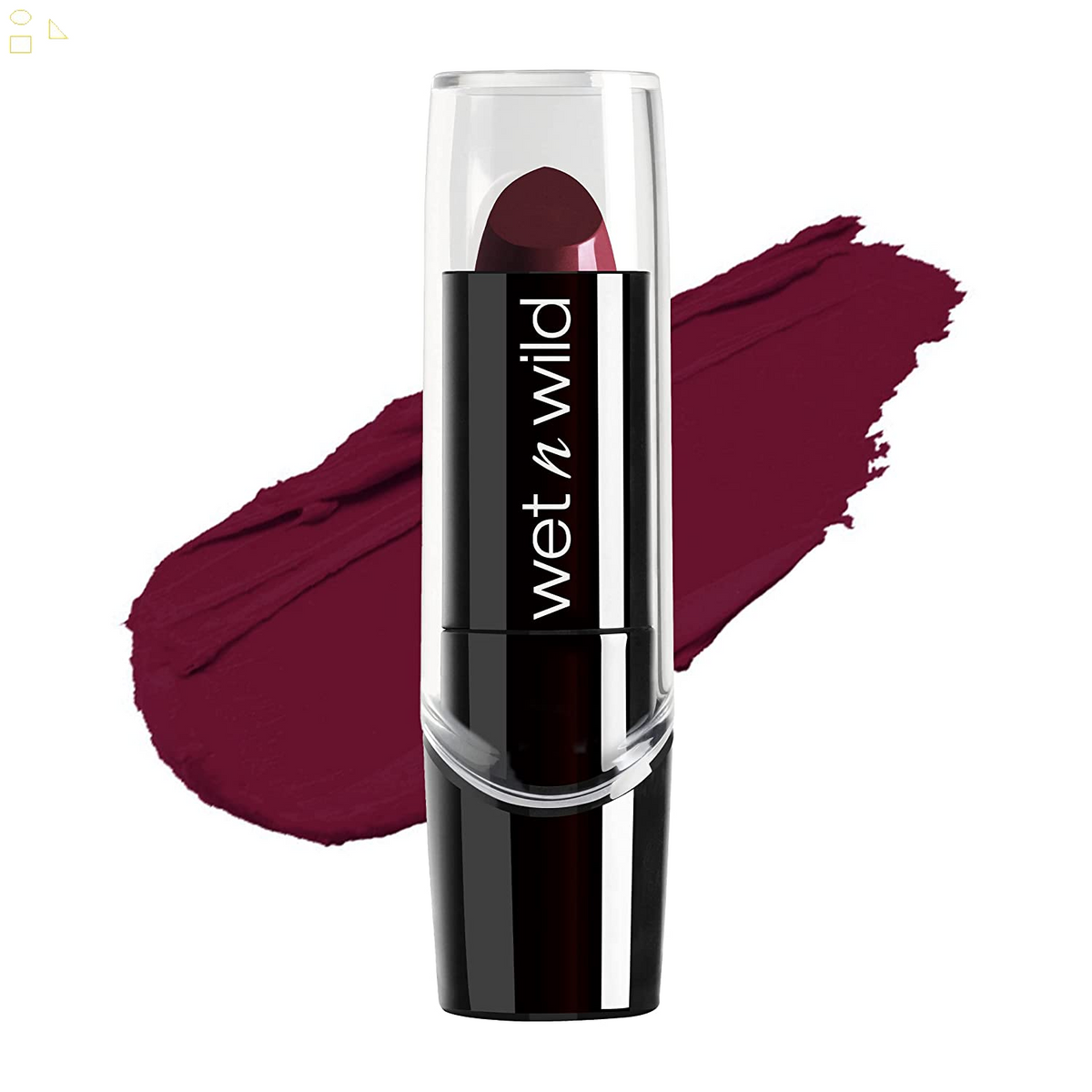 Wet N Wild Silk Finish Lipstick, Hydrating Rich Buildable Lip Color, Formulated with Vitamins AE, & Macadamia for Ultimate Hydration, Cruelty-Free & Vegan - Dark Pink Frost