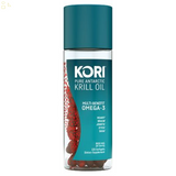 Kori Pure Antarctic Krill Oil Multi-Benefit Omega-3 800 mg. (120 Count) | Superior Omega-3 absorption