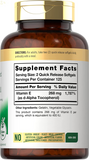 Vitamin E 400 IU | 250 Softgels | Naturally Sourced | Non-Gmo and Gluten Free