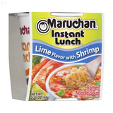 Maruchan Instant Lunch Lime Flavor with Shrimp, 2.25 Oz, Pack of 12