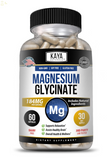 (2 Pack) Magnesium Glycinate RLS Sleep Aid, anti Cramp, Joint & Bone Support